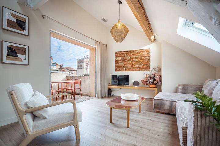 Appartement de vacances pour 6 personnes, avec vue et terrasse