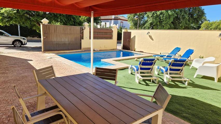 Casa rural para 9 personas, con jardín además de vistas y piscina en Sanlúcar de Barrameda - 3