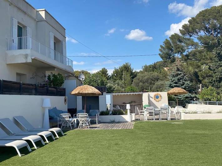 Villa pour 8 personnes, avec vue et jardin à Cassis - 4