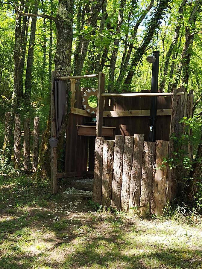 Tente pour 2 personnes, avec vue ainsi que jardin et terrasse dans le Lot-et-Garonne - 3