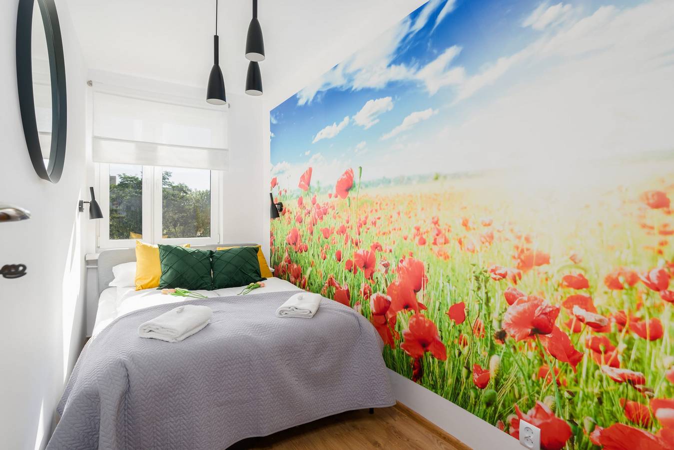 Ganze Wohnung, Sunny Apartment with Balcony | Close to the Park in Posen, Großpolen