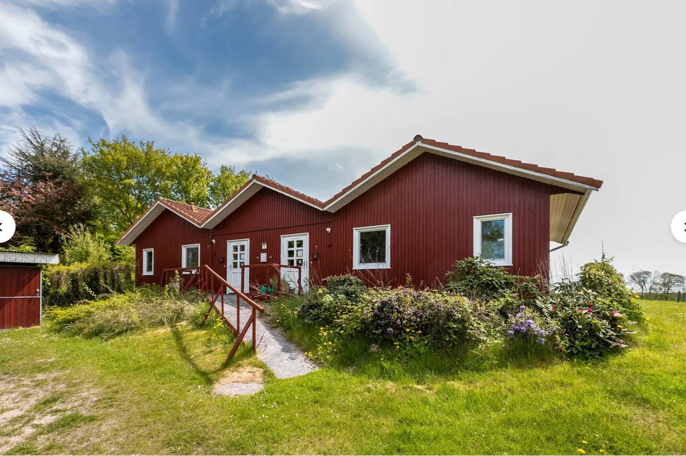 Ganze Wohnung, Ferienwohnung "Erika"im schwedischen Stil mit großen Garten und Nähe zu Ostsee und Schlei in Saustrup, Schleswig-Flensburg