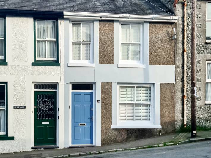 Castle Street in Criccieth, Gwynedd