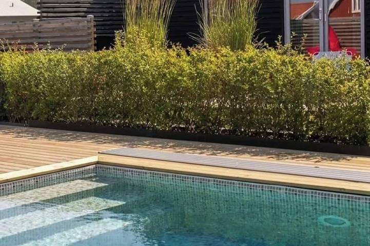 Ferienhaus für 10 Personen, mit Garten und Pool, mit Haustier