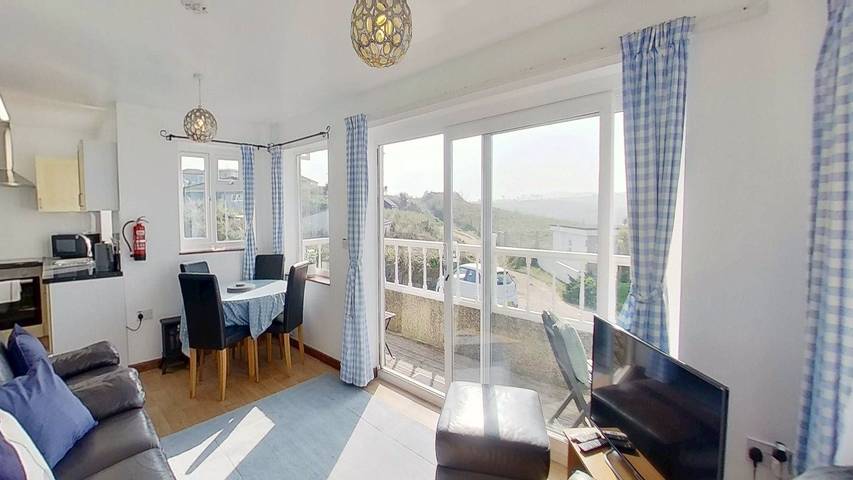 Gîte pour 5 personnes avec balcon in Hayle, Cornouailles