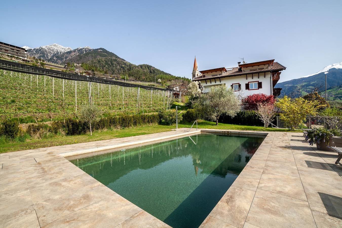 Ganze Wohnung, Ferienunterkunft "Gasserhof Ferienwohnung Morgenduft" in Kuens, Passeiertal