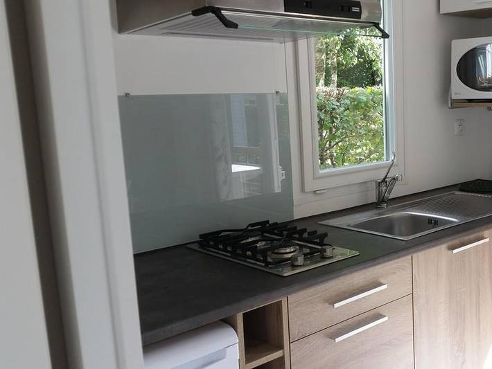 Mobil home pour 2 personnes, avec bassin pour enfant à Jumièges - 3