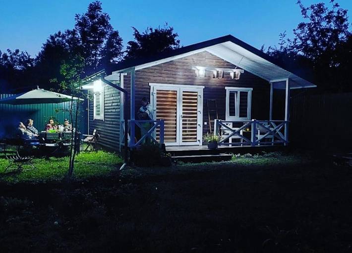 Camping für 4 Personen, mit Kinderpool und Garten sowie Ausblick und Sauna, mit Haustier in der Ukraine