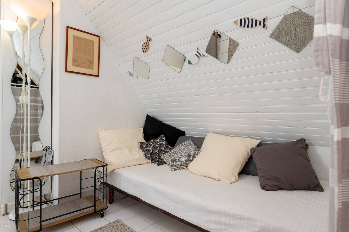 Estudio entero, Apartamento 'Le Studio Du Dolmen en Plouharnel' con balcón in Plouharnel, Côte des Mégalithes