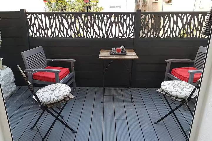 Ferienhaus für 6 Personen, mit Balkon - 1