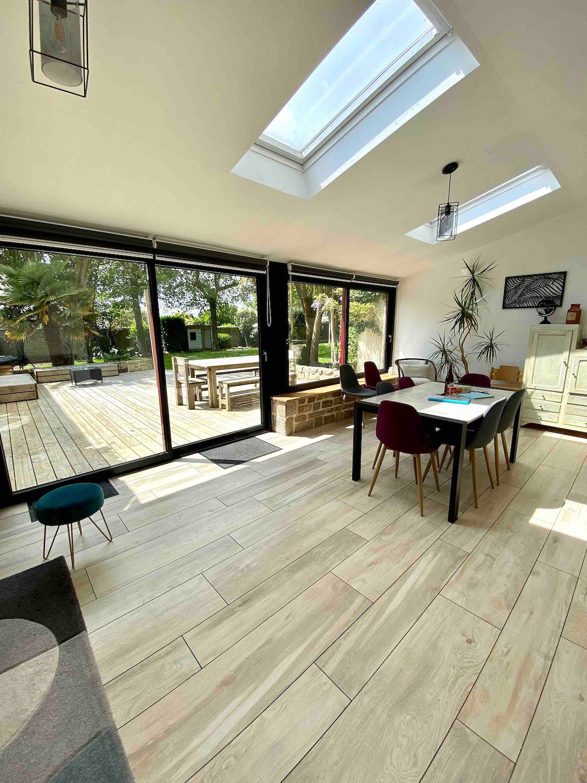 Baradoz Gwern – Familienhaus im Zentrum von Plouescat mit Garten in Plouescat, Côte des Légendes