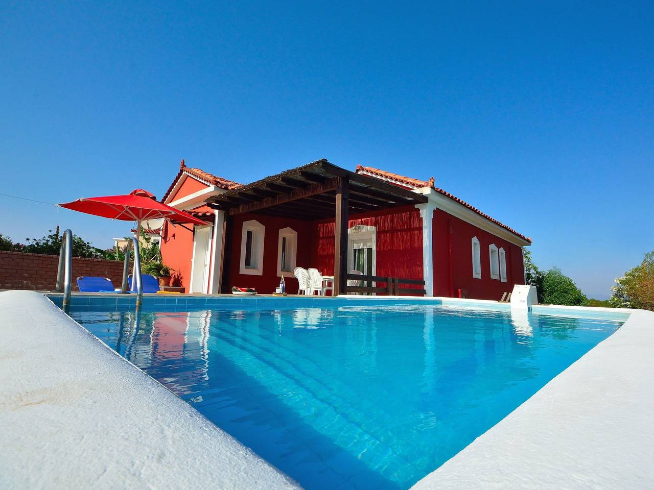 "Rote Villa" in Samos