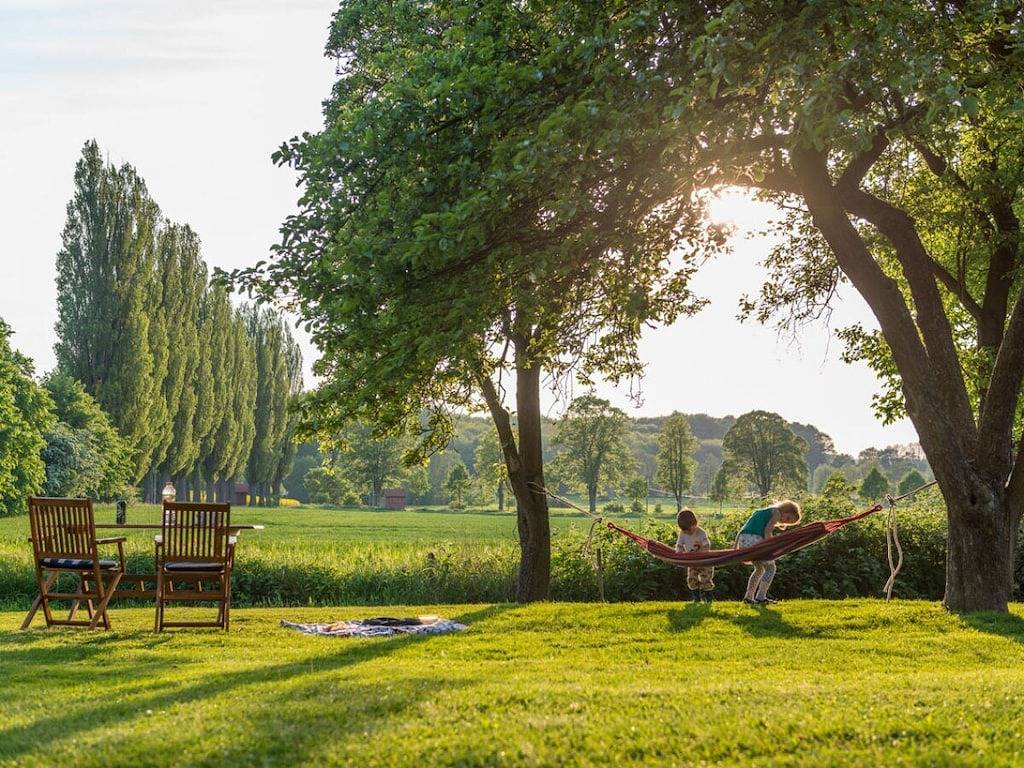 Rosenhagen in der Gutsscheune Thorstorf in Thorstorf, Warnow