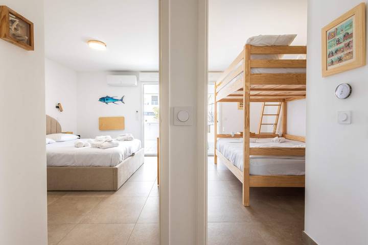 Gîte pour 6 personnes, avec balcon/terrasse et jacuzzi, adapté aux familles dans Casino de Valras Plage - 2