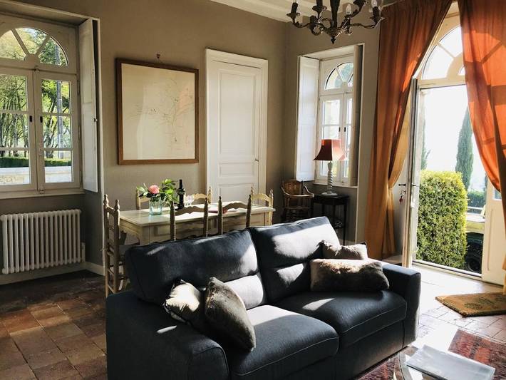 Location de vacances pour 4 personnes, avec piscine et terrasse à Saint-Paterne-Racan - 3