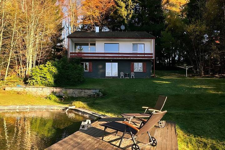 Ferienhaus für 8 Personen, mit Sauna und Garten sowie Balkon in Rickenbach