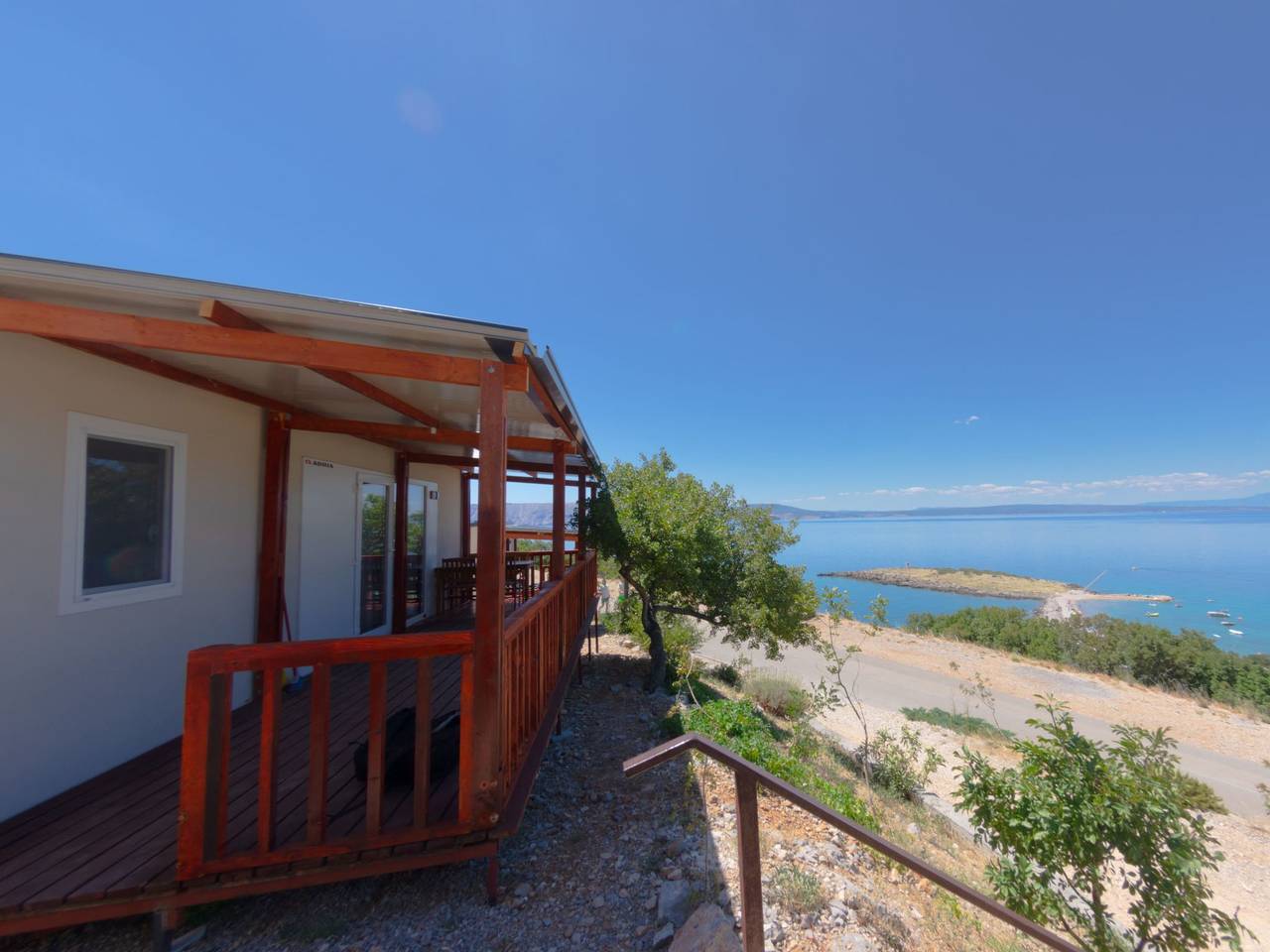 Ganze Wohnung, Mobilheim "Adria Family" mit Pool in Klenovica, Primorje-Gorski Kotar