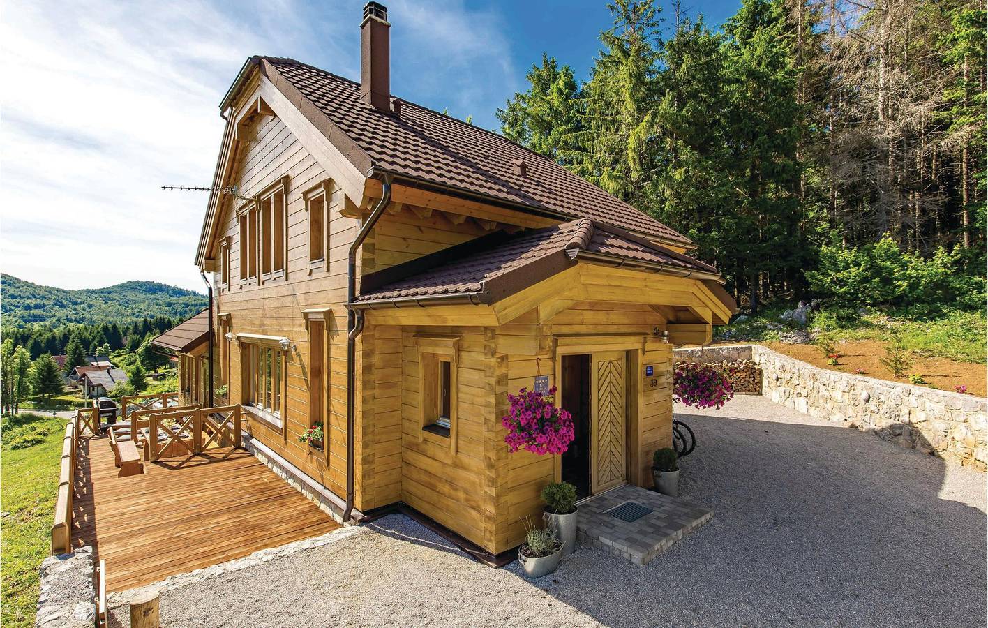 Holiday home for 8 people with sauna in Mrkopalj, Primorje-Gorski Kotar