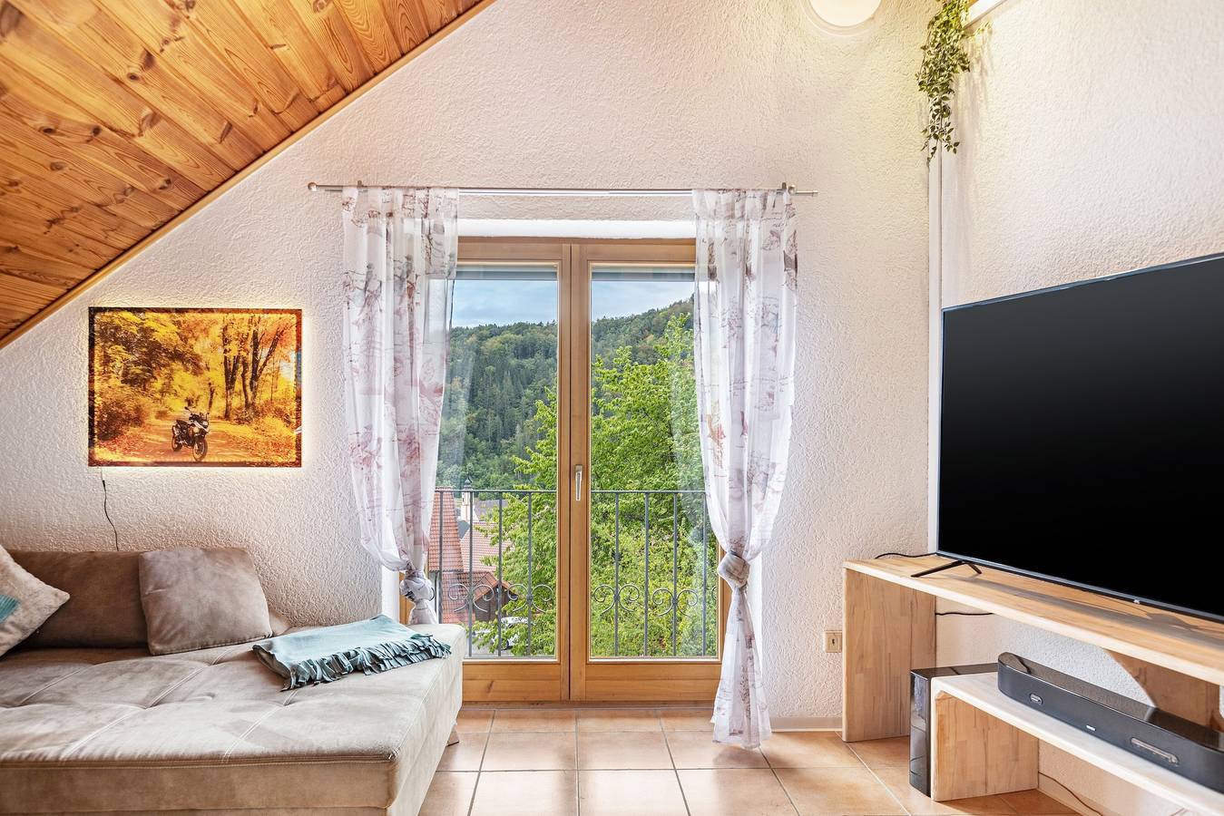 Gästehaus 'Fewo Talblick' mit privater Terrasse, Garten und Wlan in Landkreis Tuttlingen