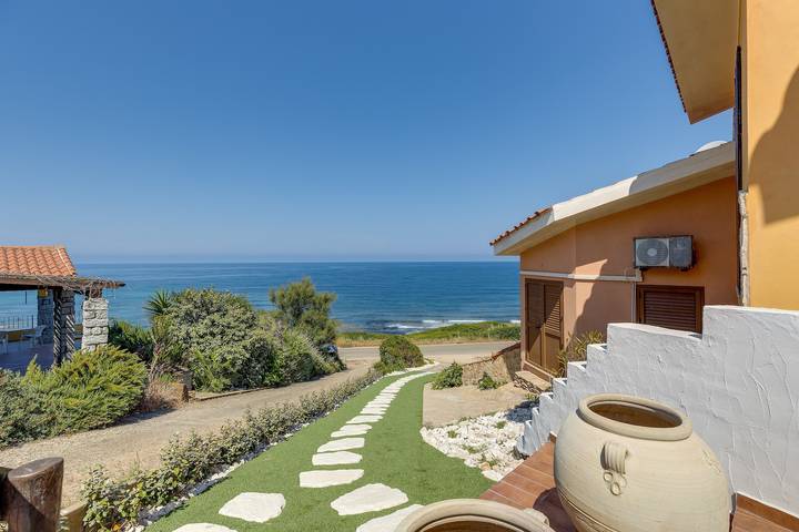 Casa de vacaciones "Casa de S Arca 3" con espectaculares vistas al mar y aire acondicionado in Pistis, Arbus (Municipio)