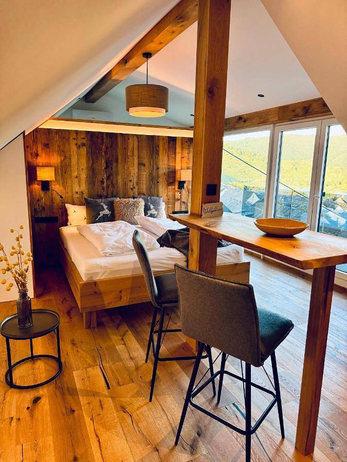 Ferienwohnung für 4 Personen, mit Balkon und Ausblick in Mehring - 3