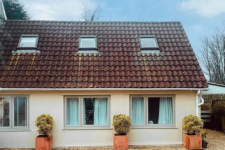 Cottage for 2 people, with garden, with pets in Axminster