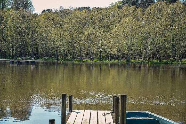 Maison de vacances pour 8 personnes, avec balcon et jardin à Angresse