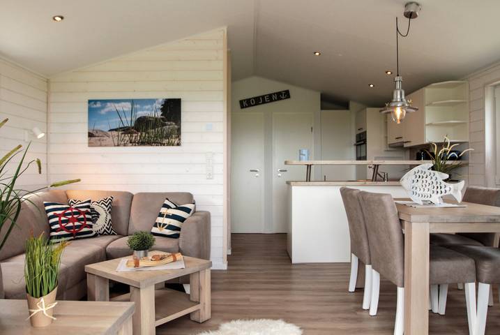 Camping für 5 Personen, mit Terrasse und Whirlpool sowie Sauna an der Ostsee - 2