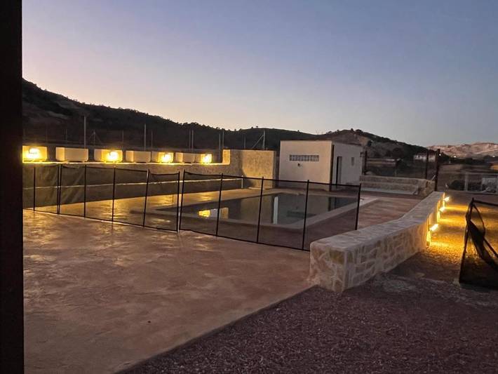 Casa rural para 16 personas, con Terraza y Jardín además de Piscina y Vistas en Abanilla - 2