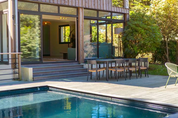 Location de vacances pour 8 personnes, avec terrasse et jardin dans Pyla Plage - 3