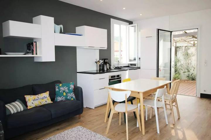 Villa pour 6 personnes, avec jardin dans Côte Basque