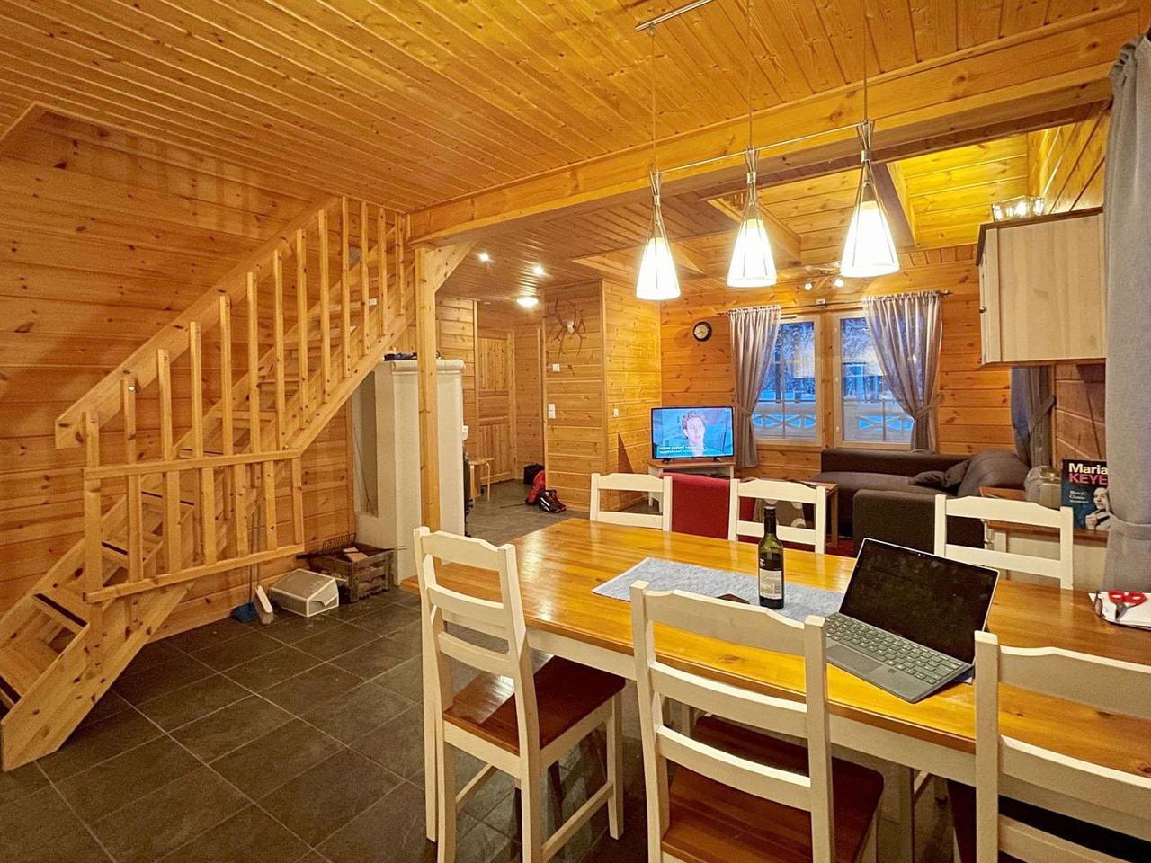 Ylläsriekko / itätupa in Ylläsjärvi, Lappland