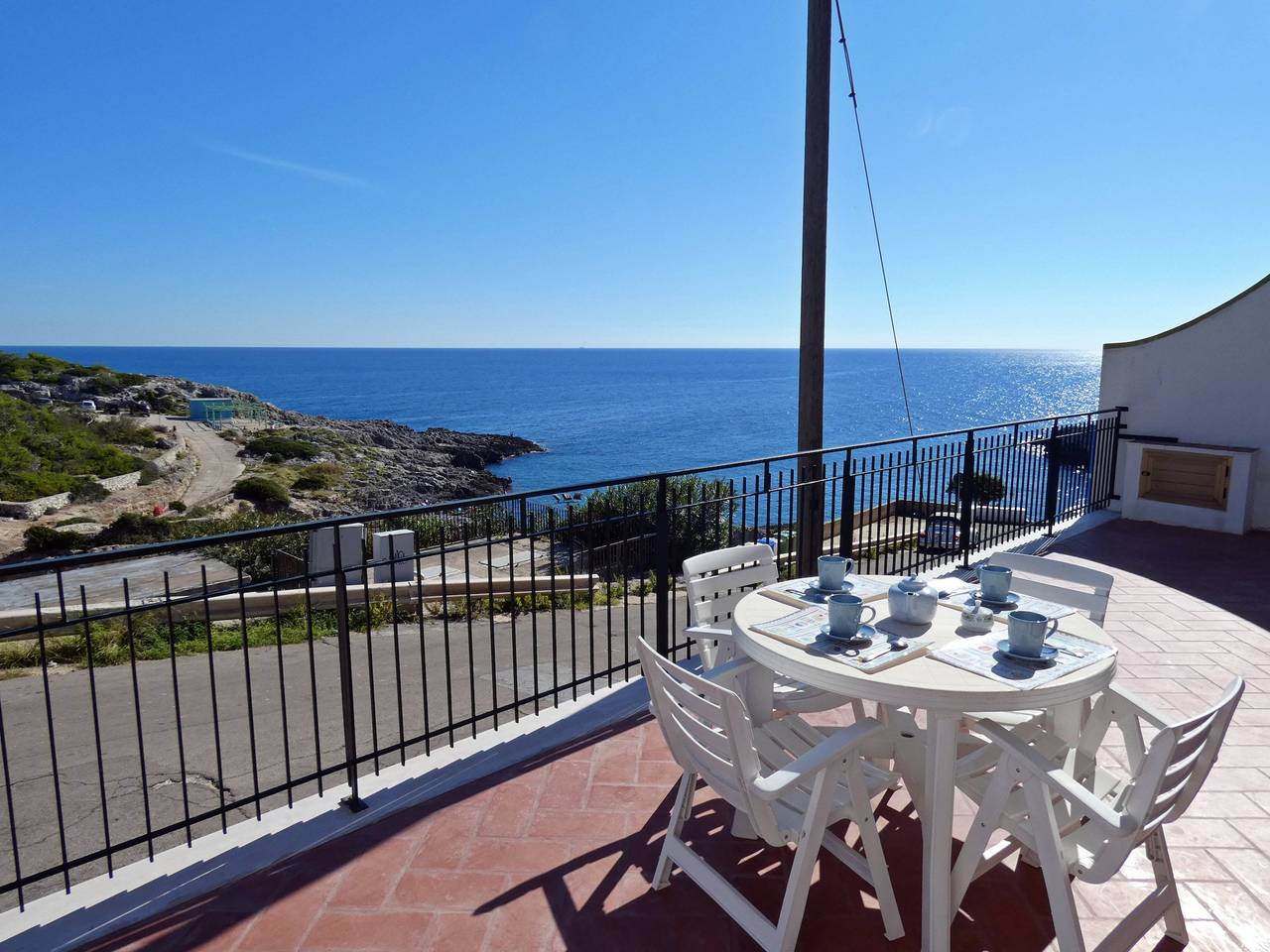 Ferienhaus für 5 Personen mit Terrasse in Gagliano del Capo, Lecce Provinz