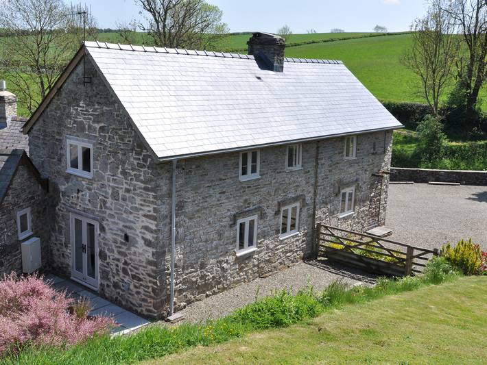 Cottage for 4 people, with Garden and View in Clun
