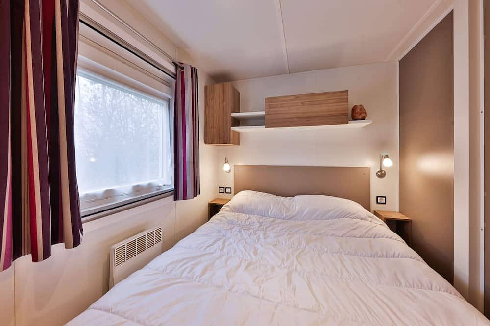 Grand Mobil-home 6 personnes 3 chambres 2 s de bains camping 3* Parc de la Fecht in Munster, Parc naturel régional des Ballons des Vosges