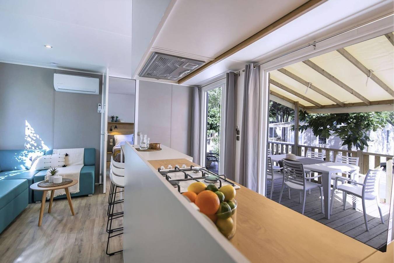 Cottage 6p 3Bdrms Aircon **** in Plages des Cabanes de Fleury, Vendres