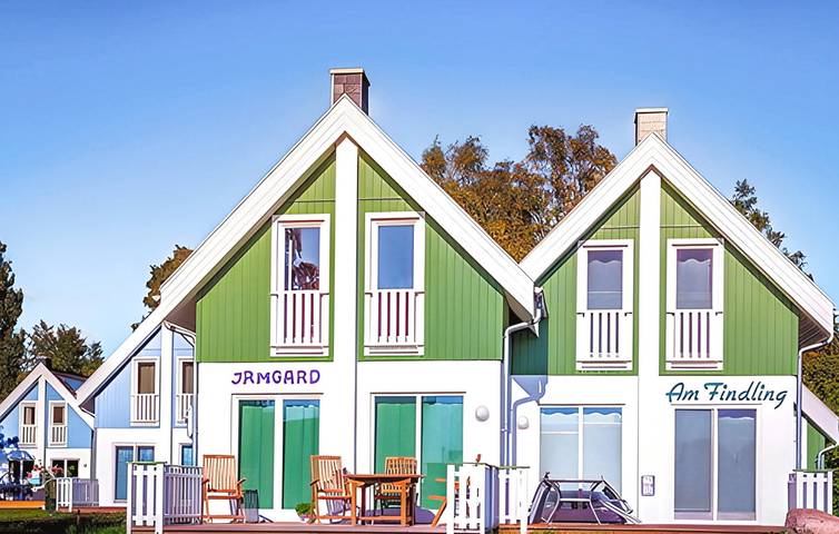 Ferienhaus für 4 Personen, mit Terrasse und Sauna in Breege - 2