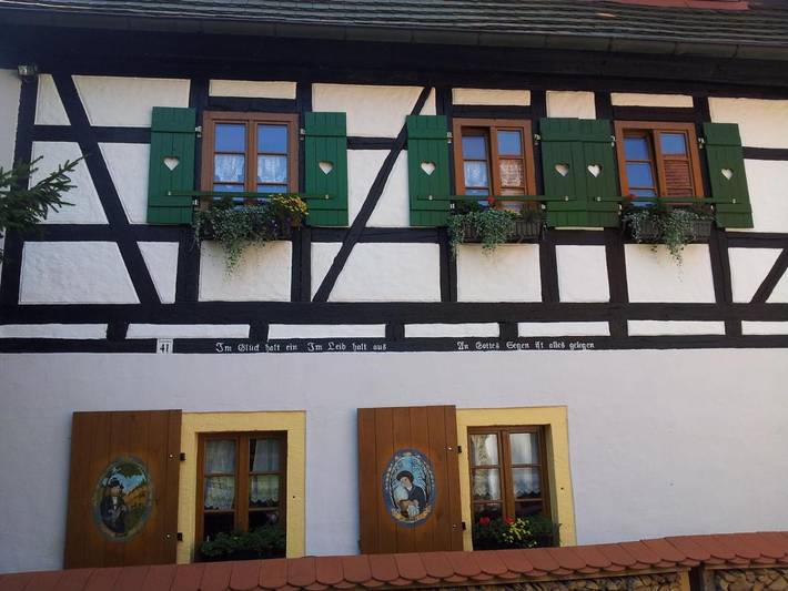 Ferienwohnung für 4 Personen, mit Terrasse in Freiberg