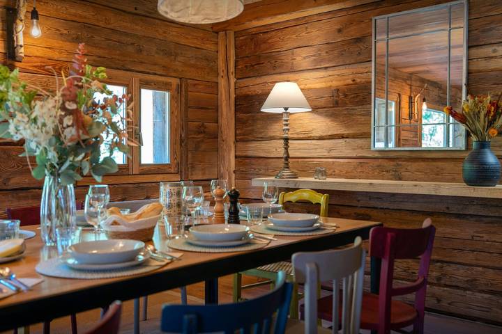 Chalet pour 15 personnes, avec jardin, animaux acceptés à Manigod - 3