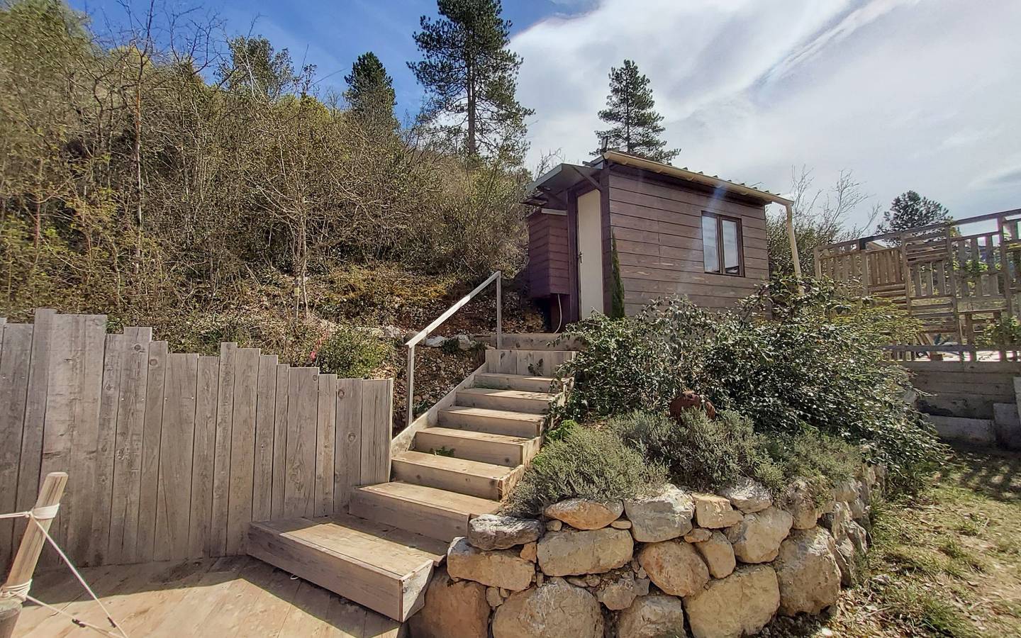 Domaine Thym et Romarin - Tente Lodge in Saillans, Région de Die