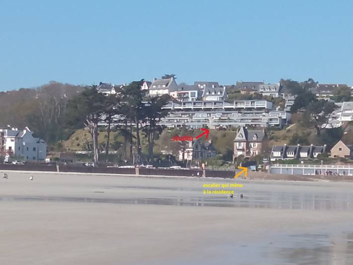 Gîte pour 2 personnes, avec terrasse dans Plage Trestraou - 4
