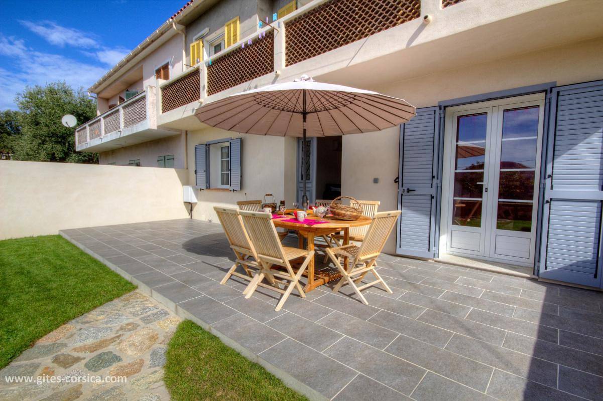 Gemütliche Gite mit Parkplatz und Terrasse in der Nähe des Stadtzentrums in Aregno, Calvi und Umgebung