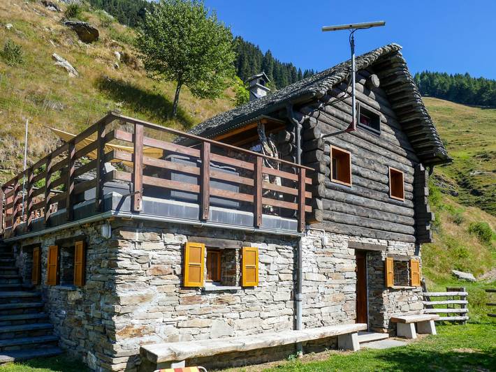 Ferienhaus für 4 Personen, mit Terrasse und Garten
