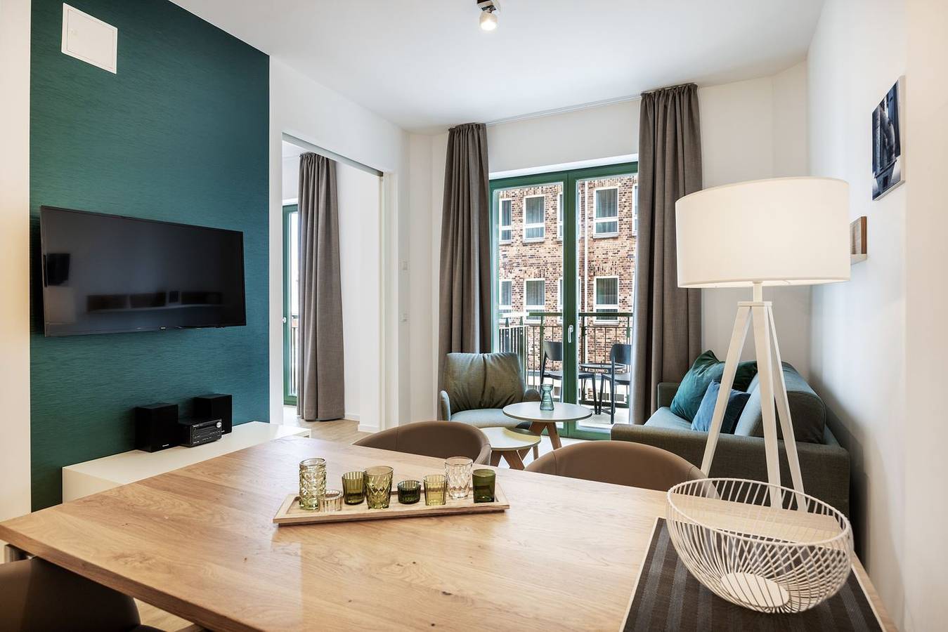 Appartamento intero, Tolles 2-Zimmer-Apartment mit Balkon in bester Hafenlage - Saunabereich inklusiv in Wismar, North-West Mecklenburg (Wismar region)