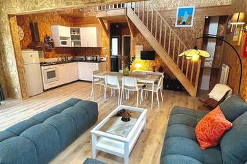 Maison de campagne pour 6 personnes, avec terrasse et jardin dans Montalivet-les-Bains