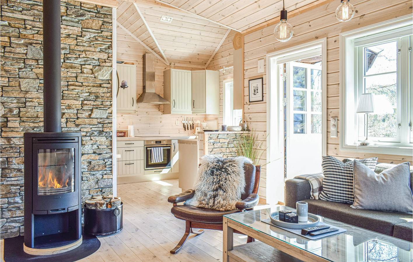 Ferienhaus für 8 Personen mit Whirlpool in Kvam herad
