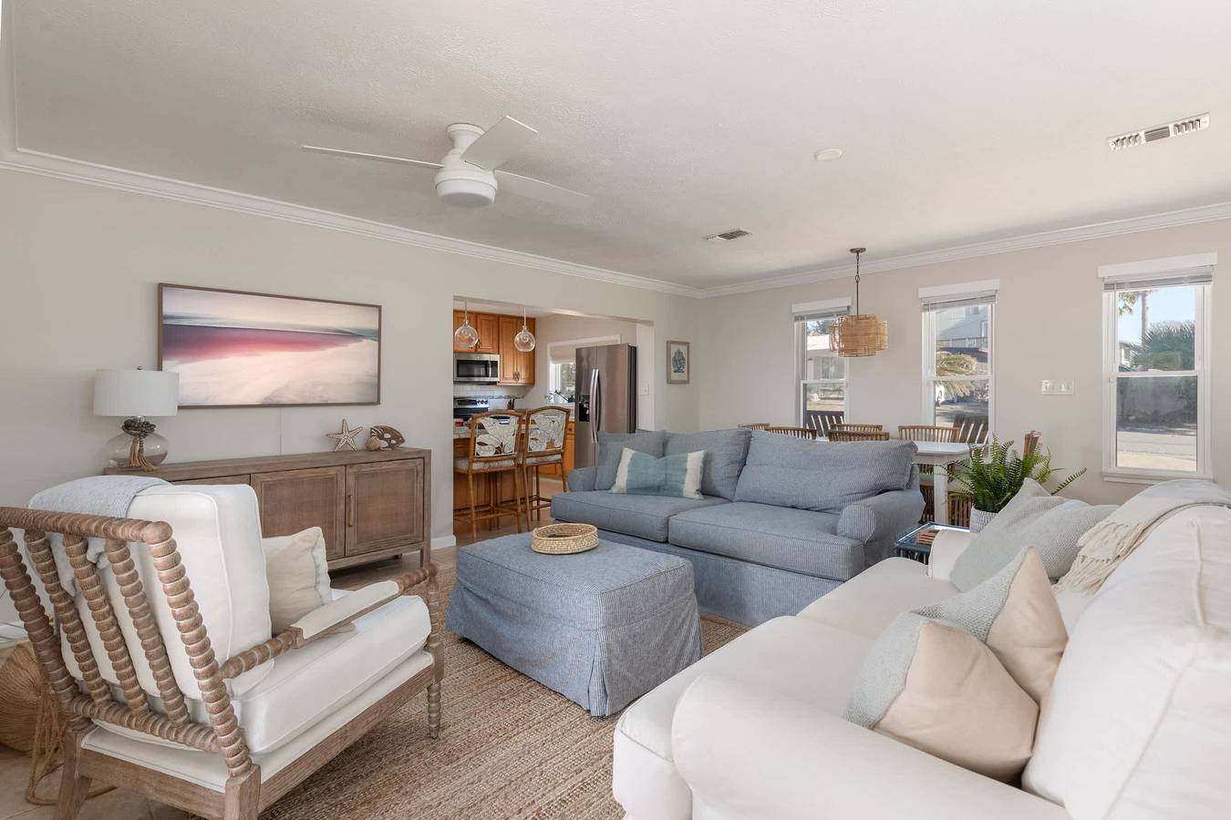 Shells Family Beach House Coastal Retreat with Private Pool  Golf Cart   Steps to the Beach in Gulf Resort Beach, Emerald Coast