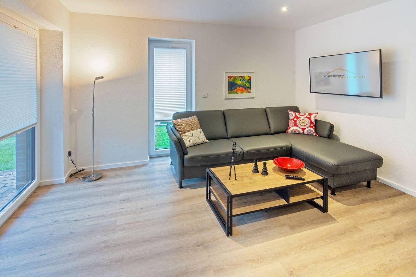 Appartement entier, Modernes Domizil Deichloft C1 in Norddeich mit überdachter Terrasse und Komfort in Norddeich, Norden et ses environs