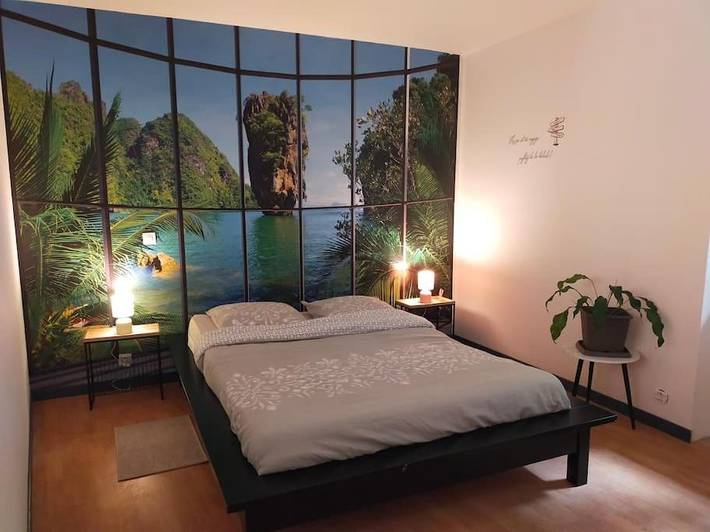 Gîte pour 4 personnes, avec vue à La Trinité-Porhoët