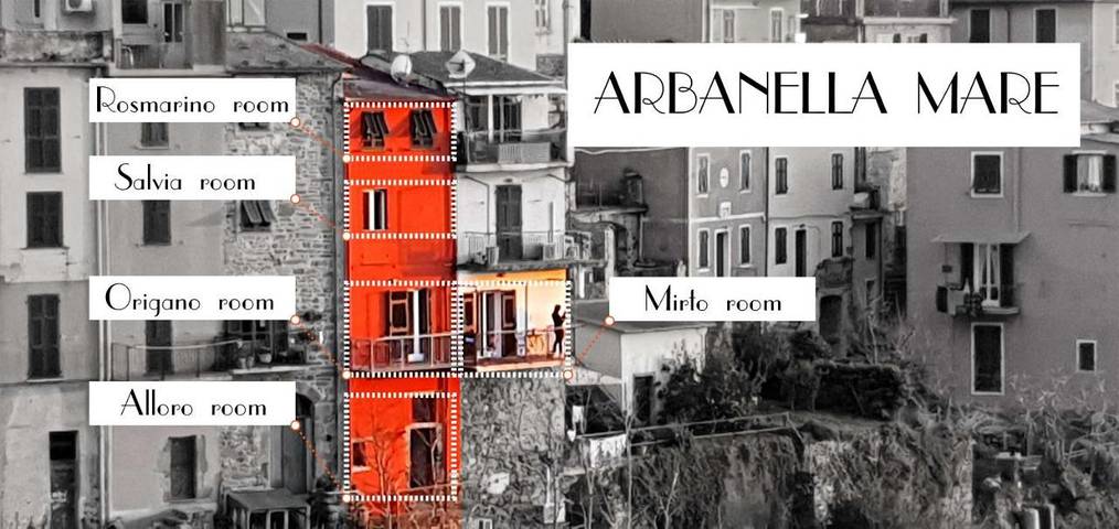 Maison d’hôte pour 3 personnes, avec terrasse et vue à Corniglia - 4